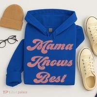 Mama Knows Best Momlife Proud Mom Trendy Vici Funny Gift Hoodie thumb 4