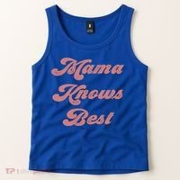 Mama Knows Best Momlife Proud Mom Trendy Vici Funny Gift Tank Top thumb 2