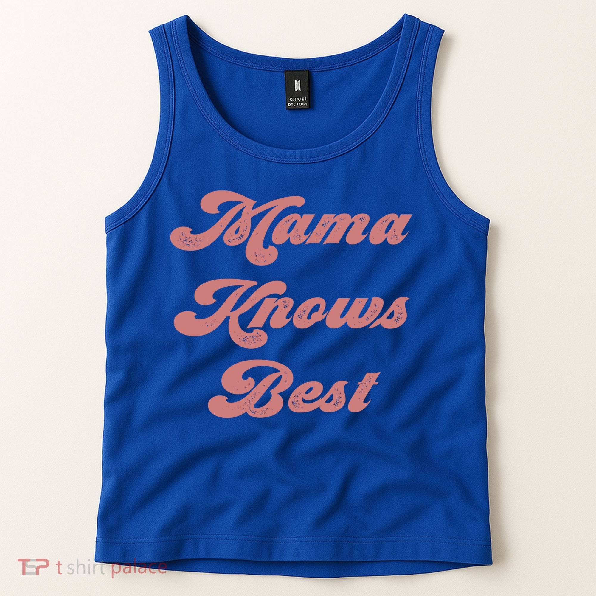 Mama Knows Best Momlife Proud Mom Trendy Vici Funny Gift Tank Top