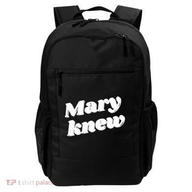 Mary Knew Christmas  Backpack
