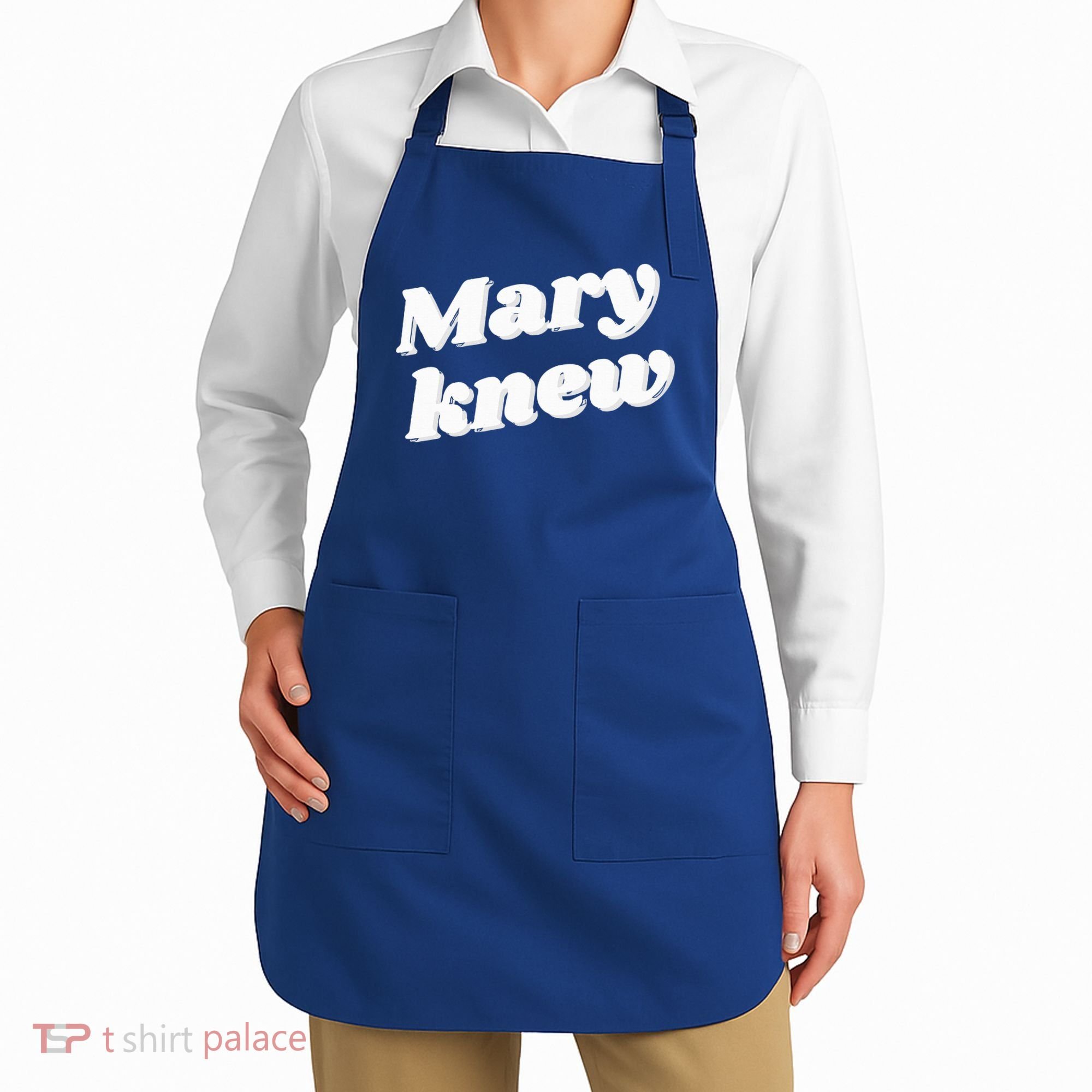 Mary Knew Christmas  Apron