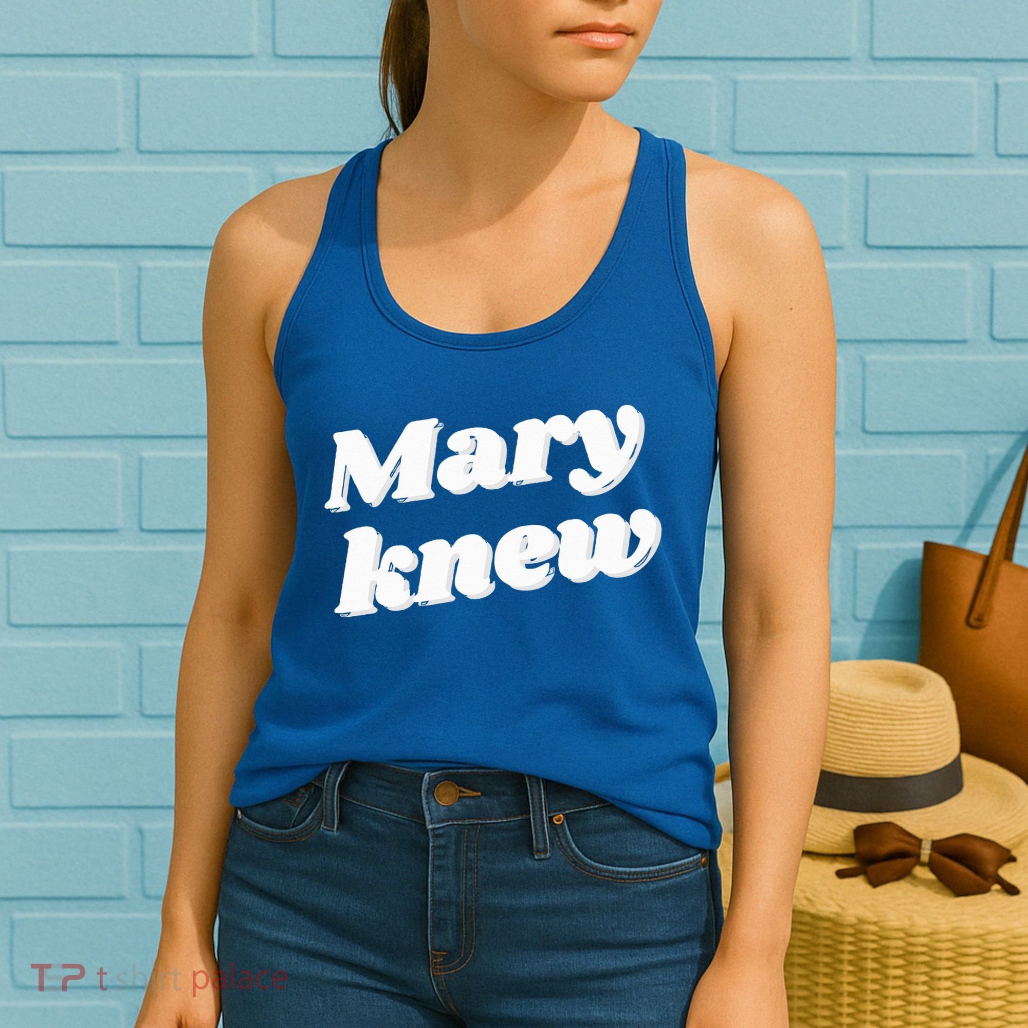 Mary Knew Christmas  Women's Tank Top