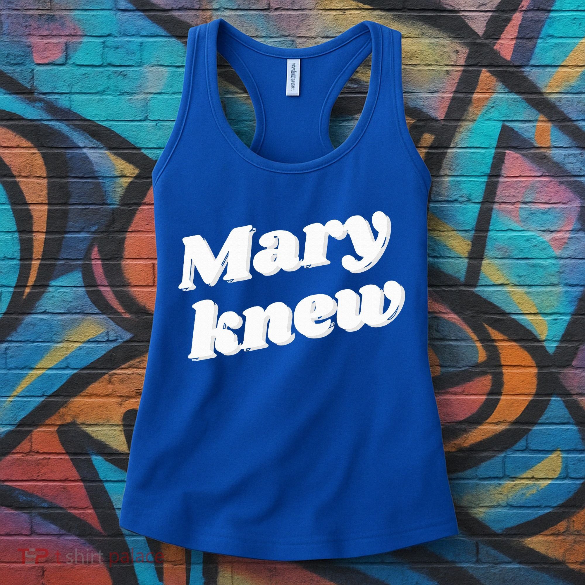 Mary Knew Christmas  Women's Tank Top
