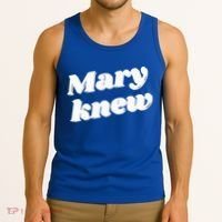 Mary Knew Christmas  Tank Top thumb 3