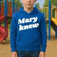 Mary Knew Christmas  Kids Hoodie thumb 2