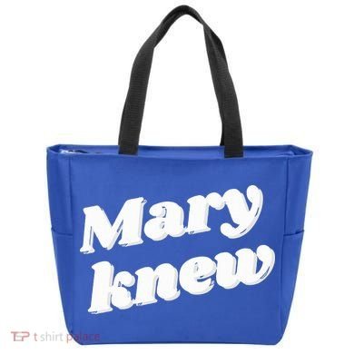 Mary Knew Christmas  Tote Bag
