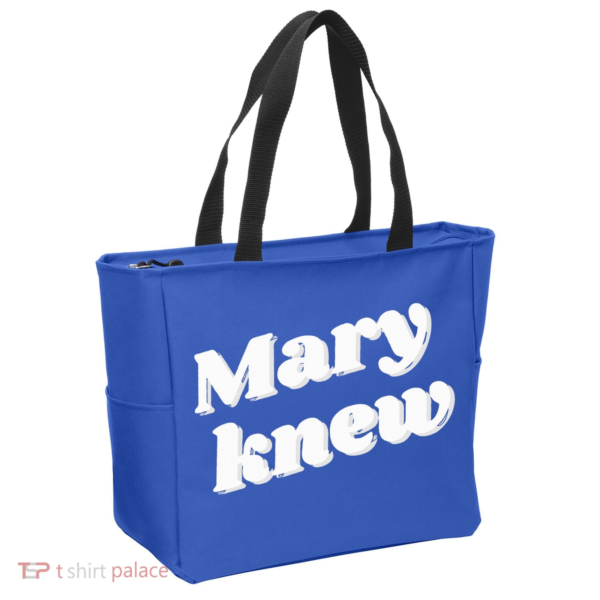Mary Knew Christmas  Tote Bag
