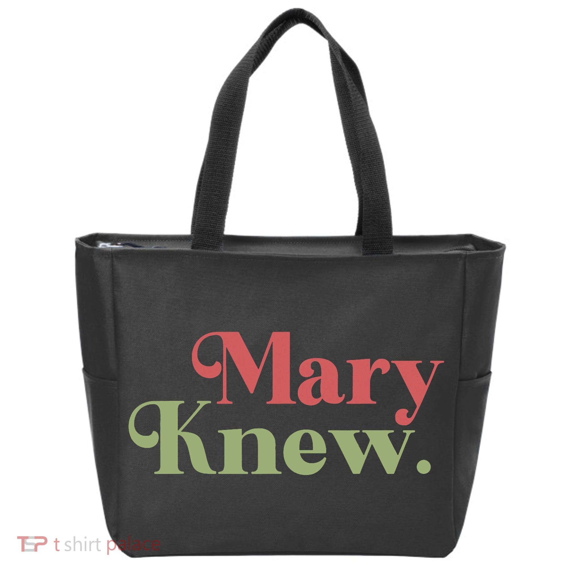 Mary Knew Christmas Tote Bag