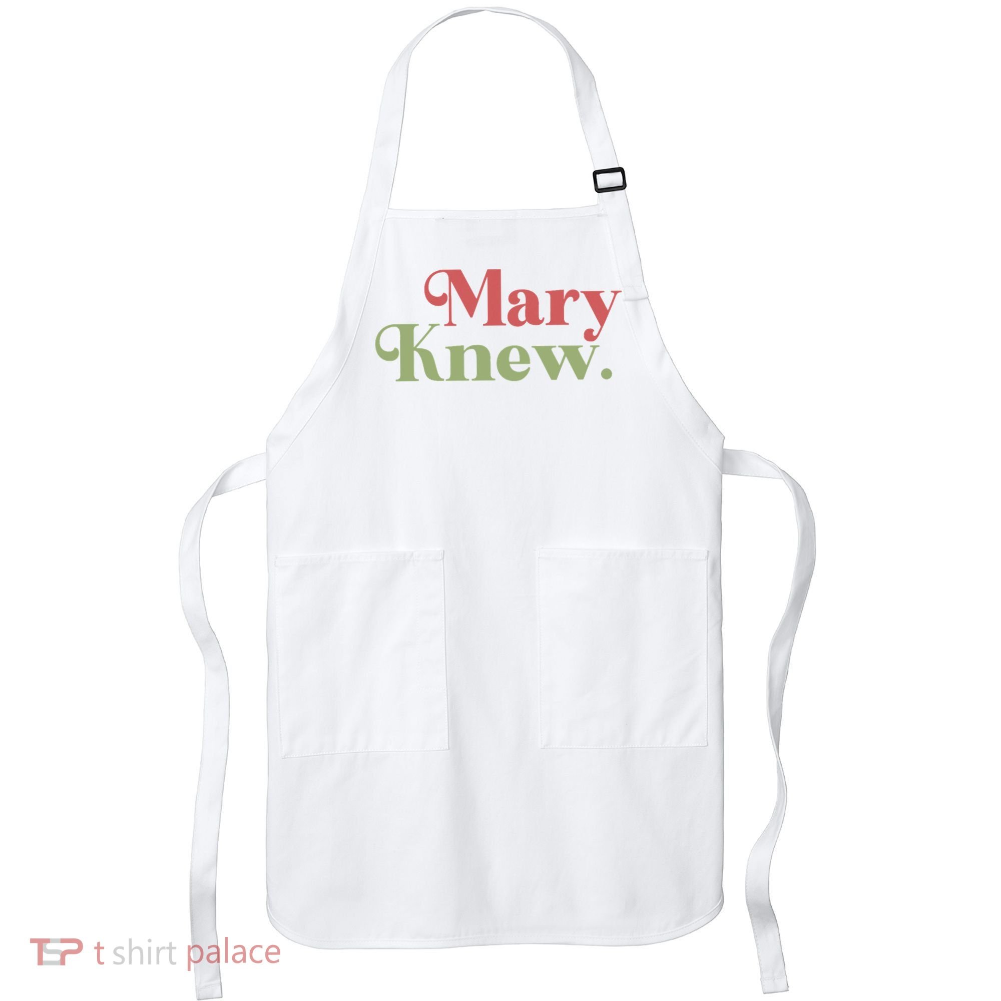 Mary Knew Christmas Apron