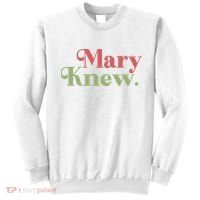 Mary Knew Christmas Sweatshirt thumb 0
