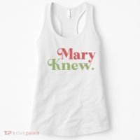 Mary Knew Christmas Women's Tank Top thumb 0
