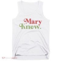 Mary Knew Christmas Tank Top thumb 0