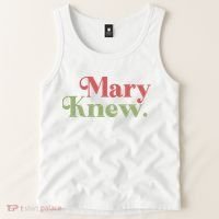 Mary Knew Christmas Tank Top thumb 2