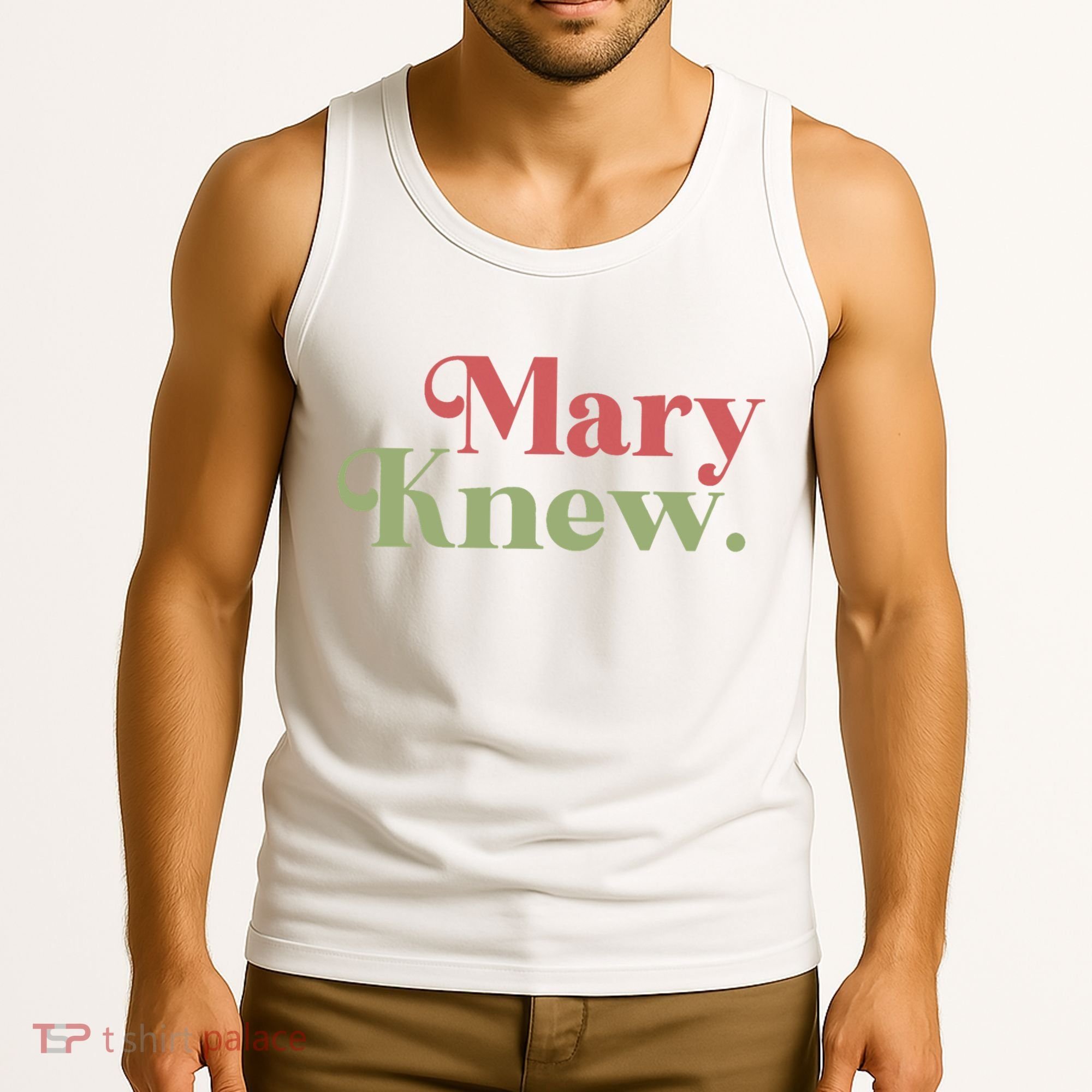 Mary Knew Christmas Tank Top