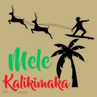 Mele Kalikimaka Christmas Hawaiian Xmas Santa Mousepad thumb 1