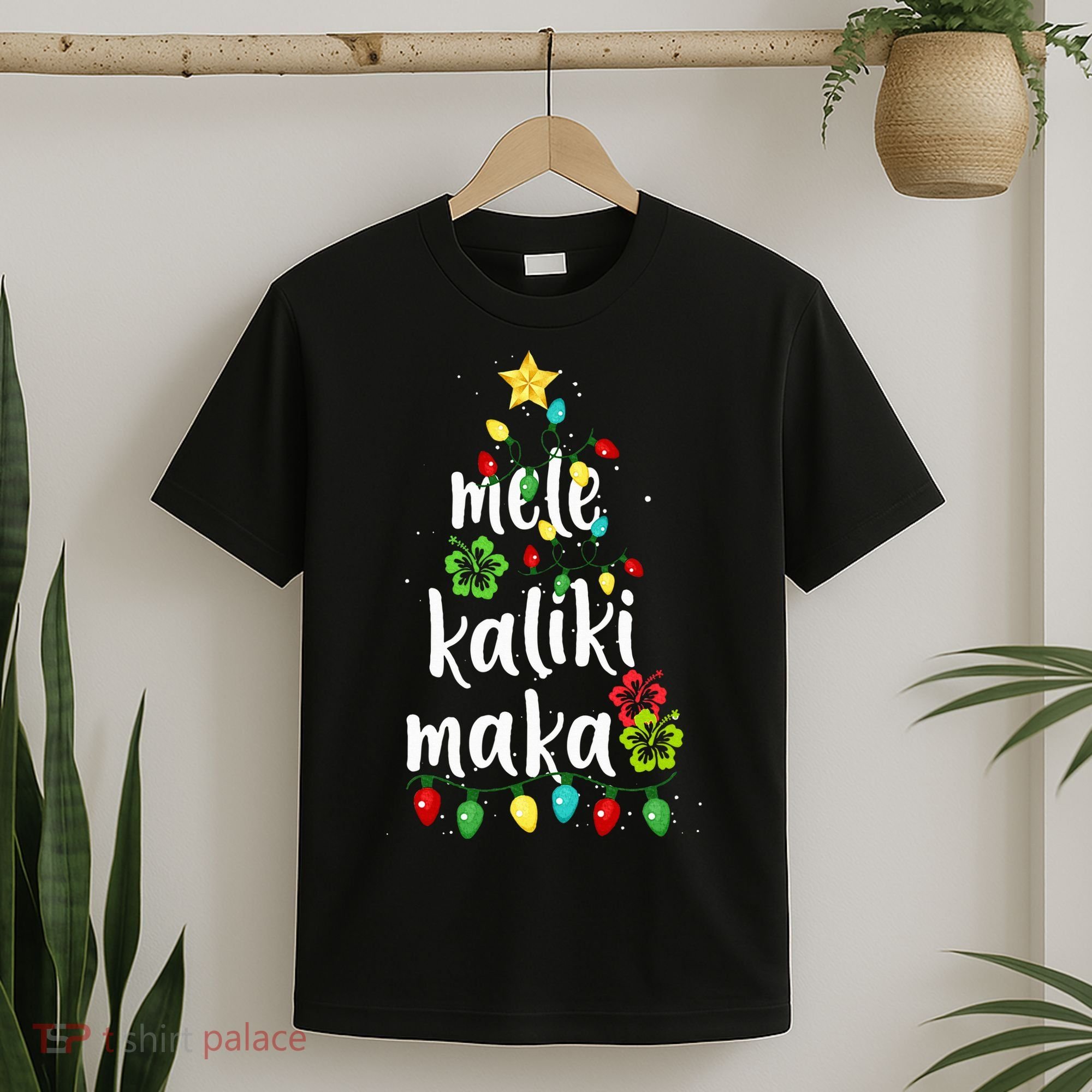 Mele kalikimaka Christmas Hawaiian Xmas T-Shirt