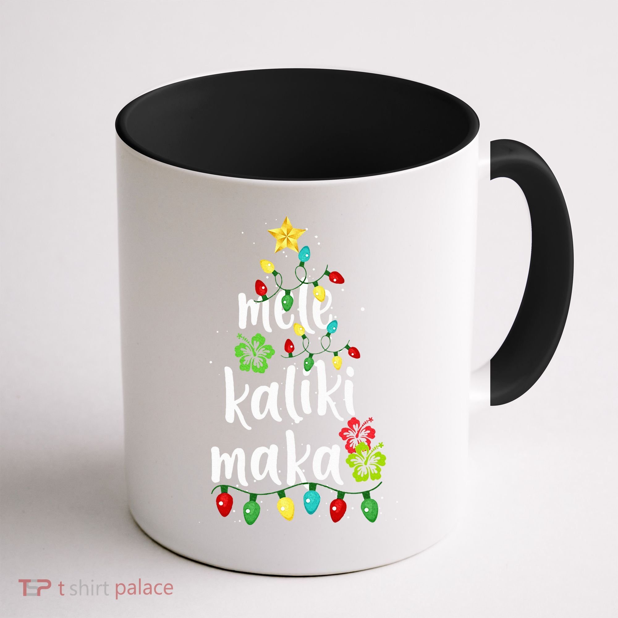 Mele kalikimaka Christmas Hawaiian Xmas Coffee Mug