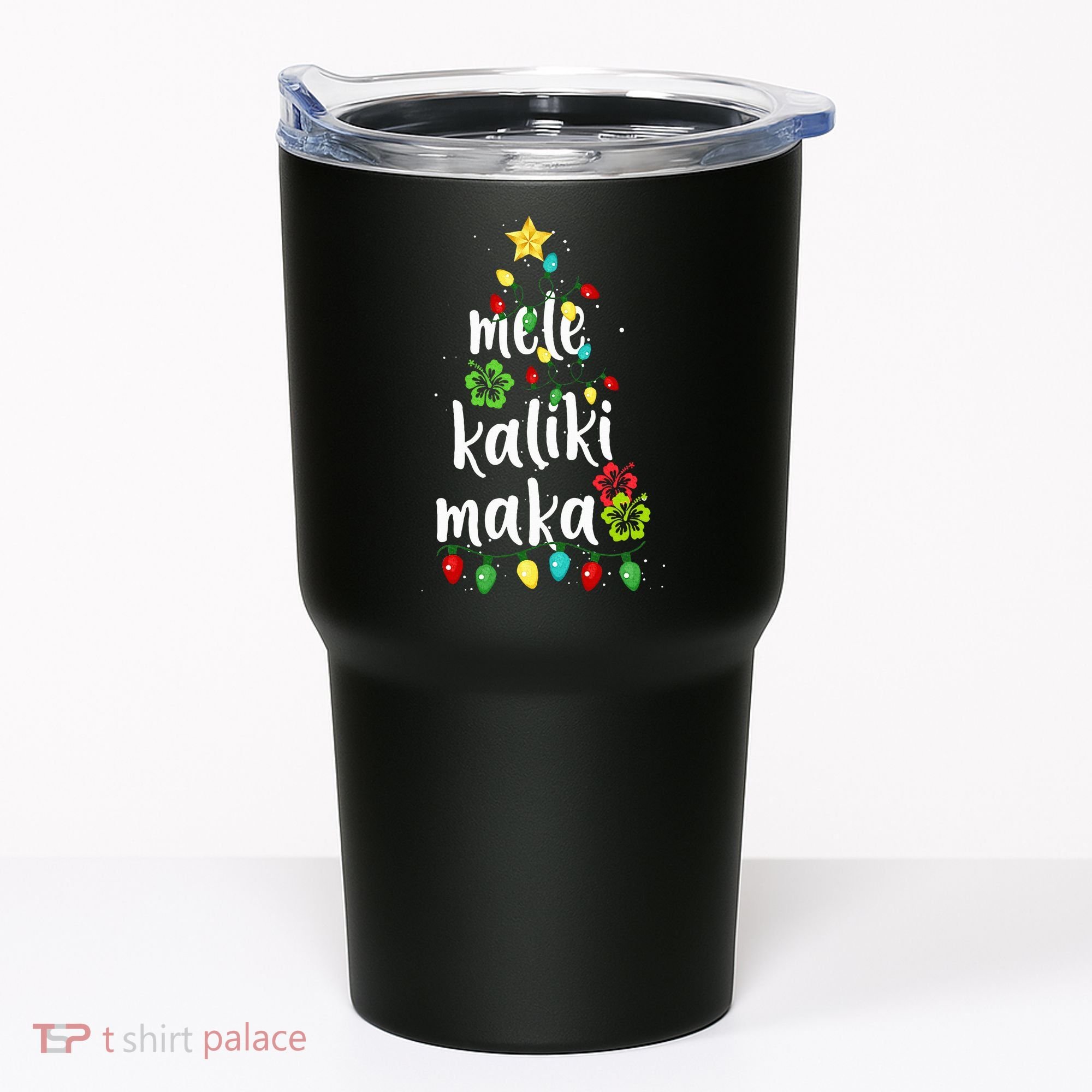 Mele kalikimaka Christmas Hawaiian Xmas Tumbler