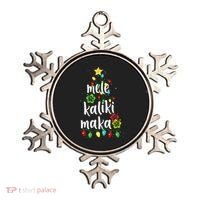 Mele kalikimaka Christmas Hawaiian Xmas Ornament thumb 0