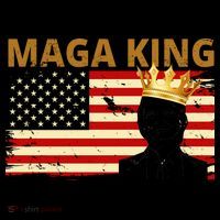 MAGA King Donald Trump Usa Flag Coffee Mug thumb 5