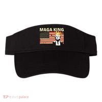 MAGA King Donald Trump Usa Flag Visor thumb 0