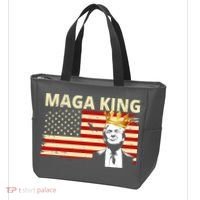 MAGA King Donald Trump Usa Flag Tote Bag thumb 3