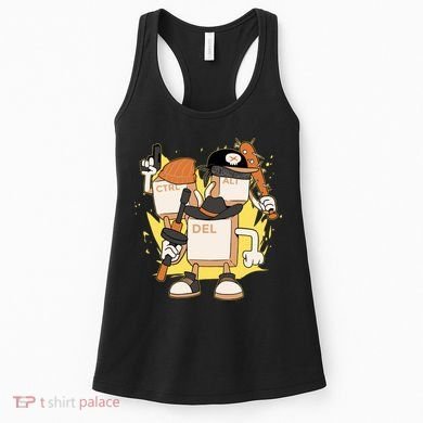 Mafia Keyboard Funny Women's Tank Top