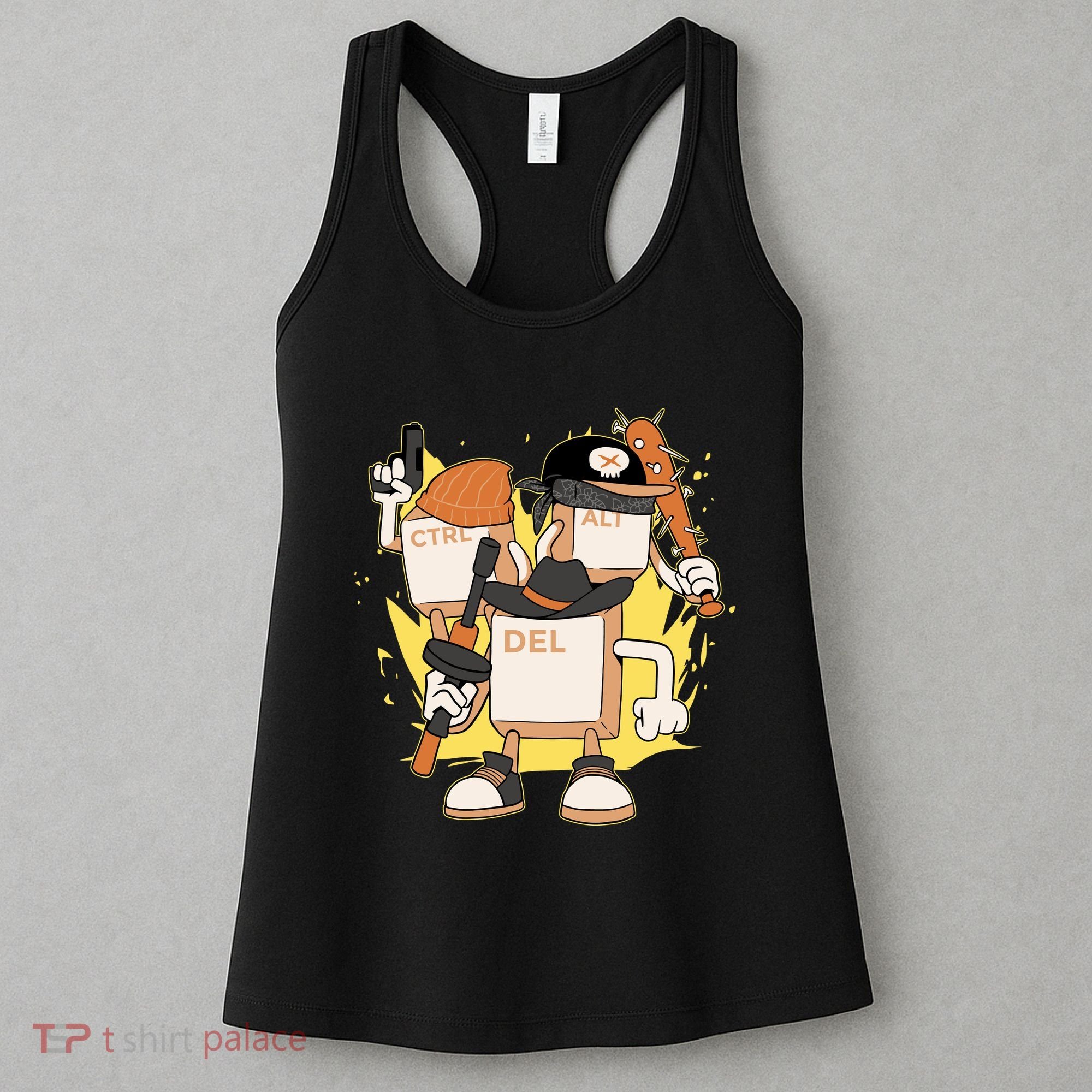 Mafia Keyboard Funny Women's Tank Top