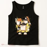Mafia Keyboard Funny Tank Top thumb 2