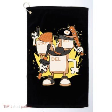 Mafia Keyboard Funny Golf Towel