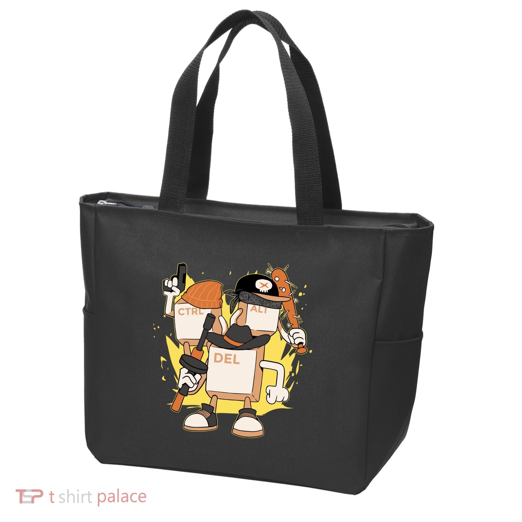 Mafia Keyboard Funny Tote Bag