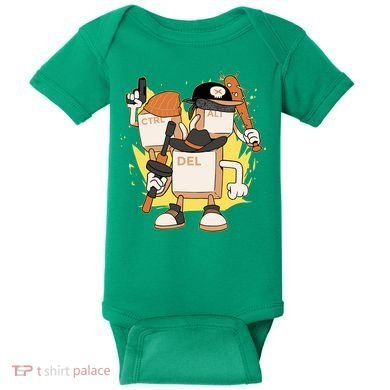 Mafia Keyboard Funny Baby Bodysuit