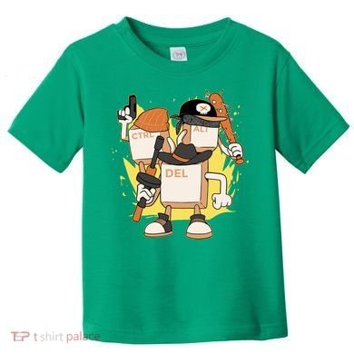 Mafia Keyboard Funny Toddler T-Shirt