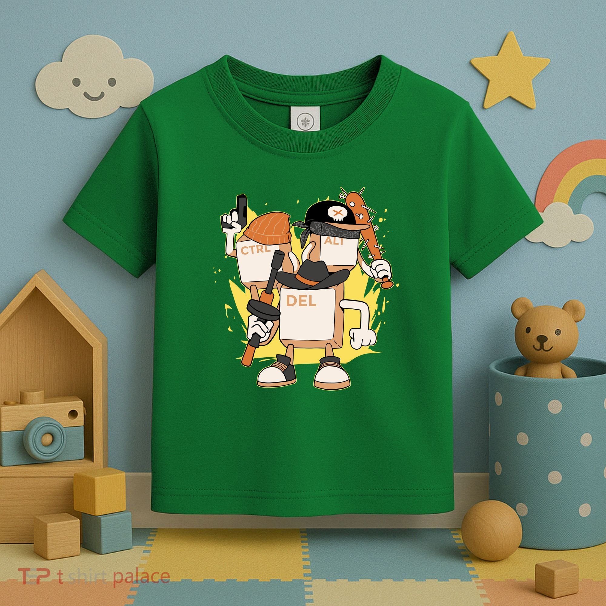 Mafia Keyboard Funny Toddler T-Shirt
