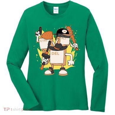 Mafia Keyboard Funny Women's Long Sleeve Shirt