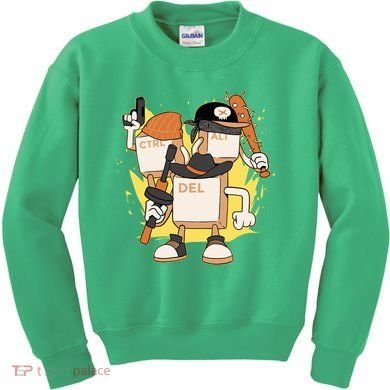 Mafia Keyboard Funny Kids Sweatshirt