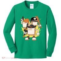Mafia Keyboard Funny Kids Long Sleeve Shirt thumb 0