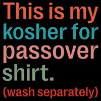 My Kosher For Passover Wash Separately Matzah Pesach Women's Hoodie thumb 2