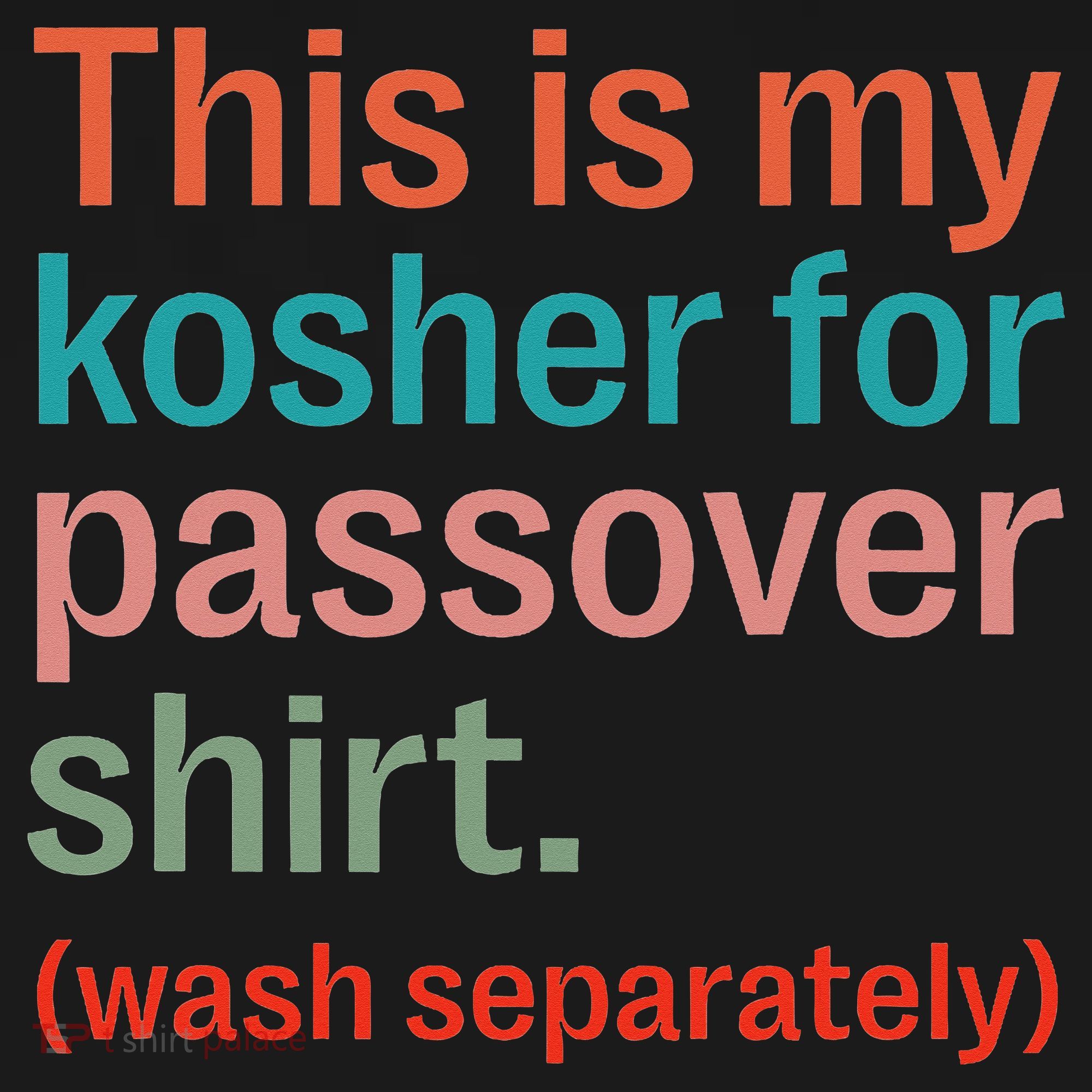My Kosher For Passover Wash Separately Matzah Pesach Visor