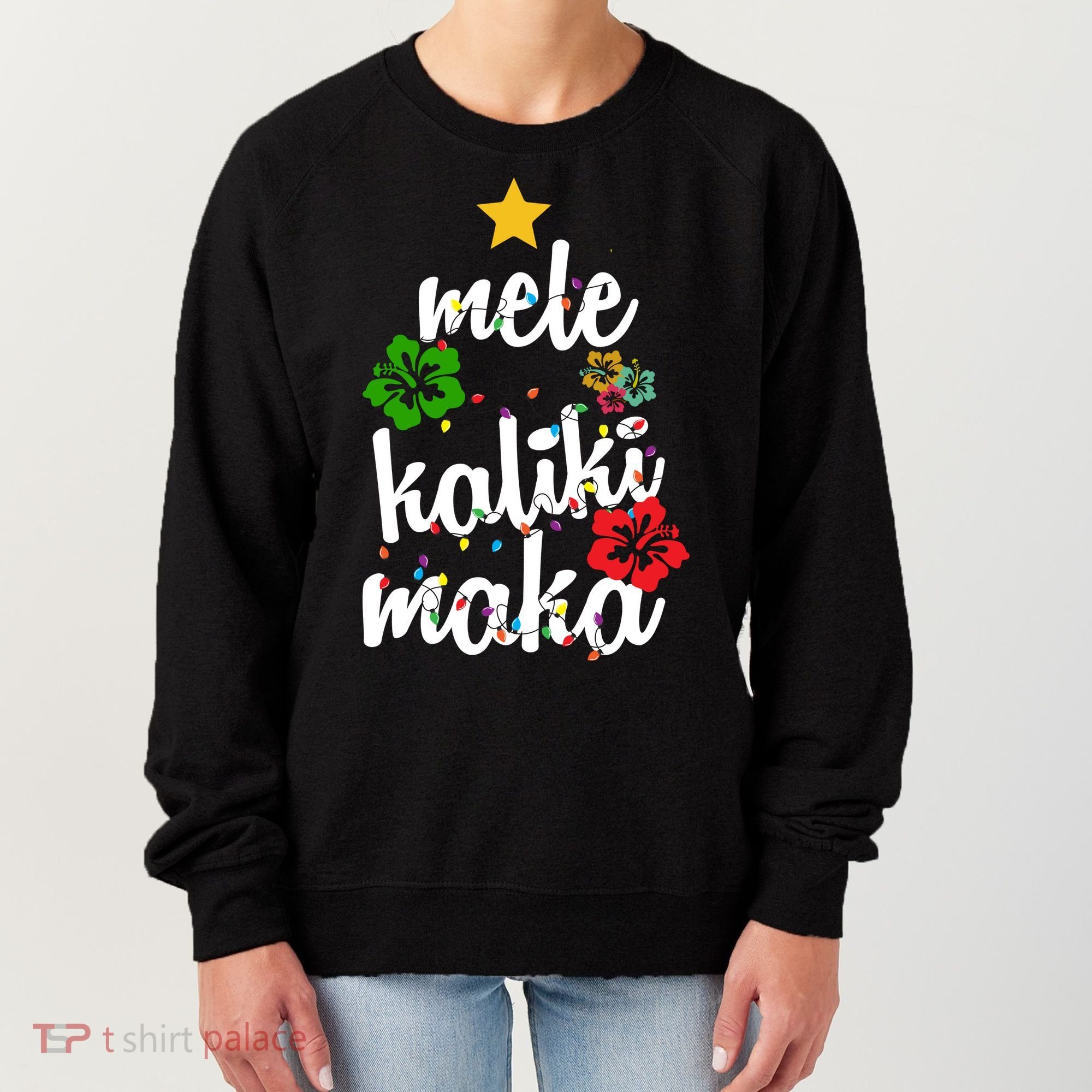 Mele Kalikimaka Festive Holiday Women's Sweatshirt