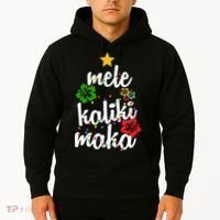 Mele Kalikimaka Festive Holiday Hoodie thumb 2