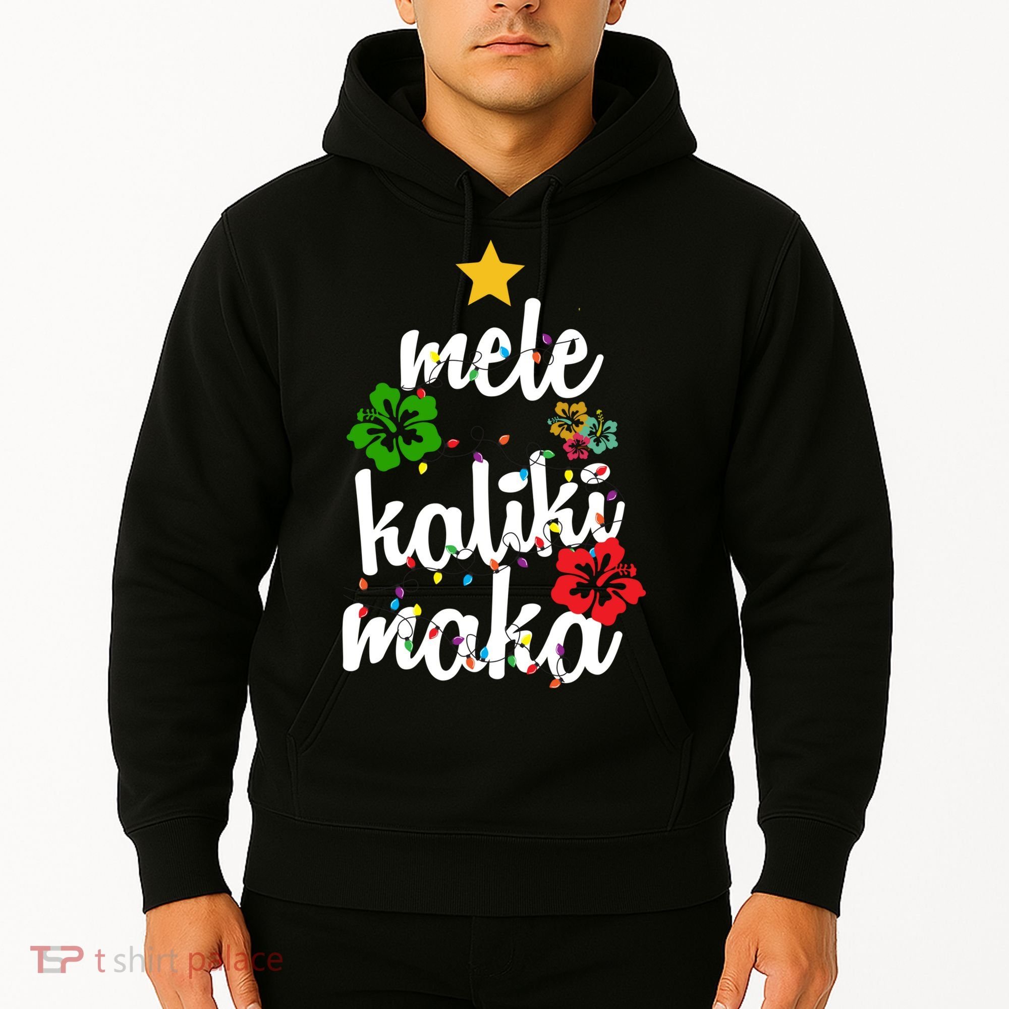 Mele Kalikimaka Festive Holiday Hoodie