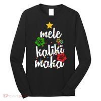Mele Kalikimaka Festive Holiday Long Sleeve Shirt thumb 0