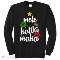 Mele Kalikimaka Festive Holiday Sweatshirt thumb 0