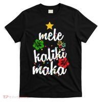Mele Kalikimaka Festive Holiday T-Shirt thumb 0