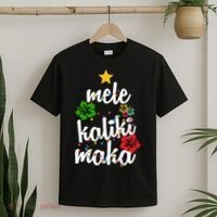 Mele Kalikimaka Festive Holiday T-Shirt thumb 2