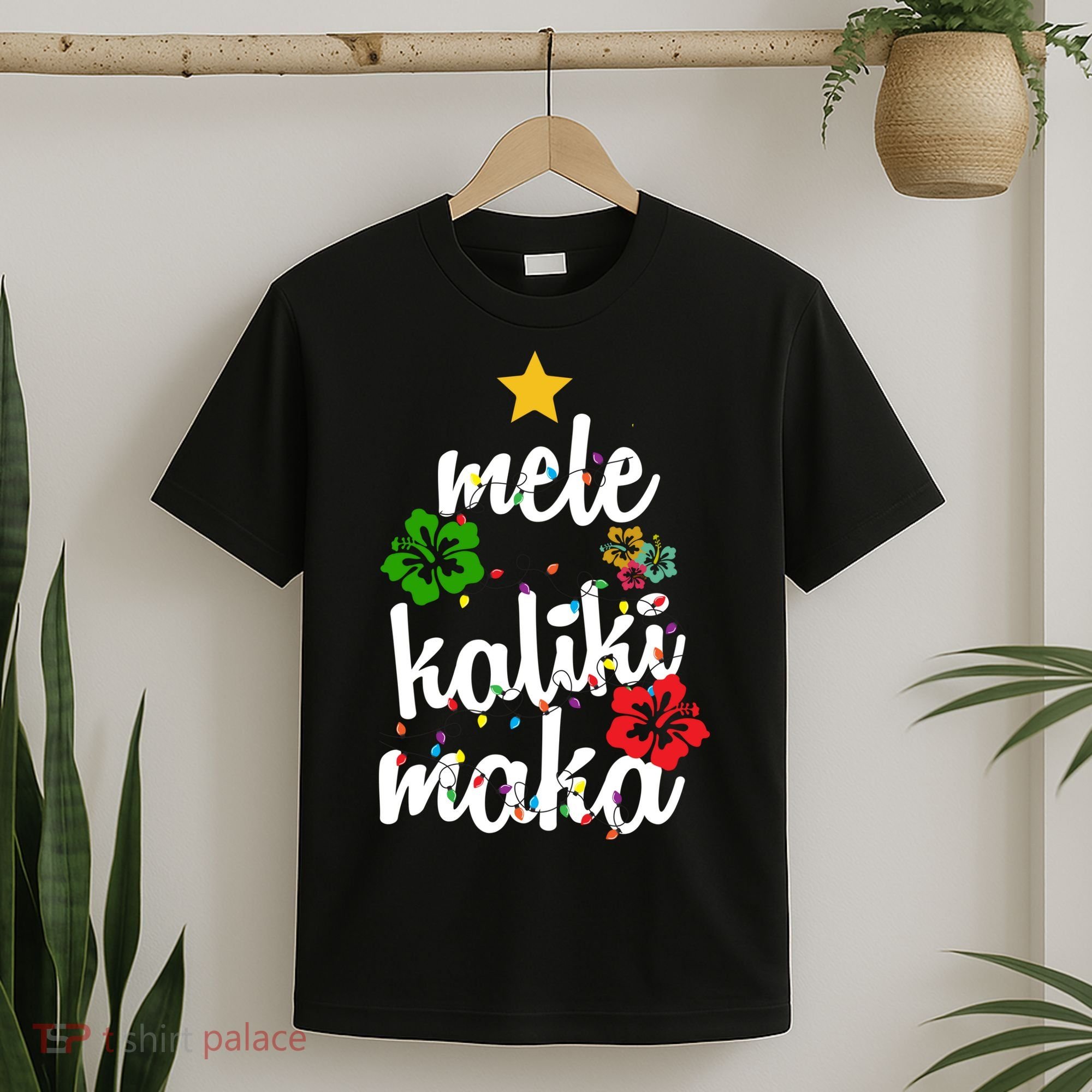 Mele Kalikimaka Festive Holiday T-Shirt
