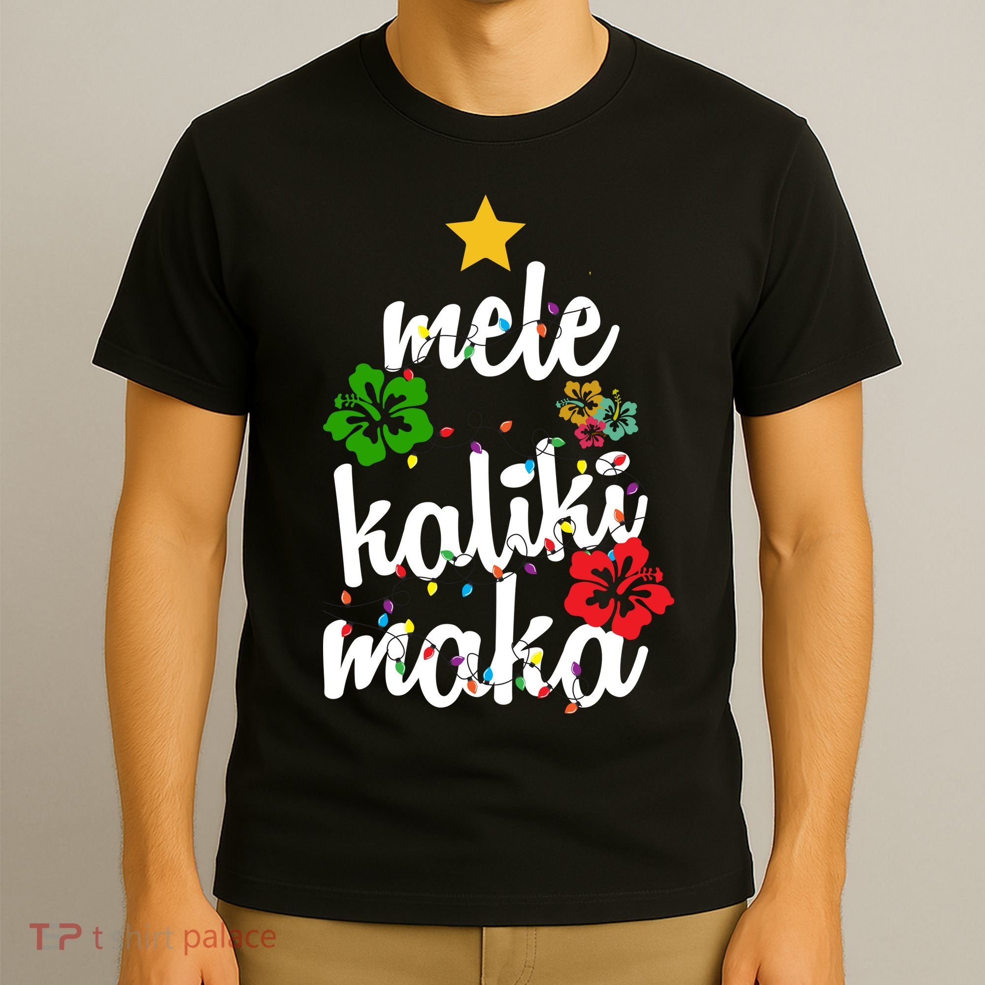 Mele Kalikimaka Festive Holiday T-Shirt
