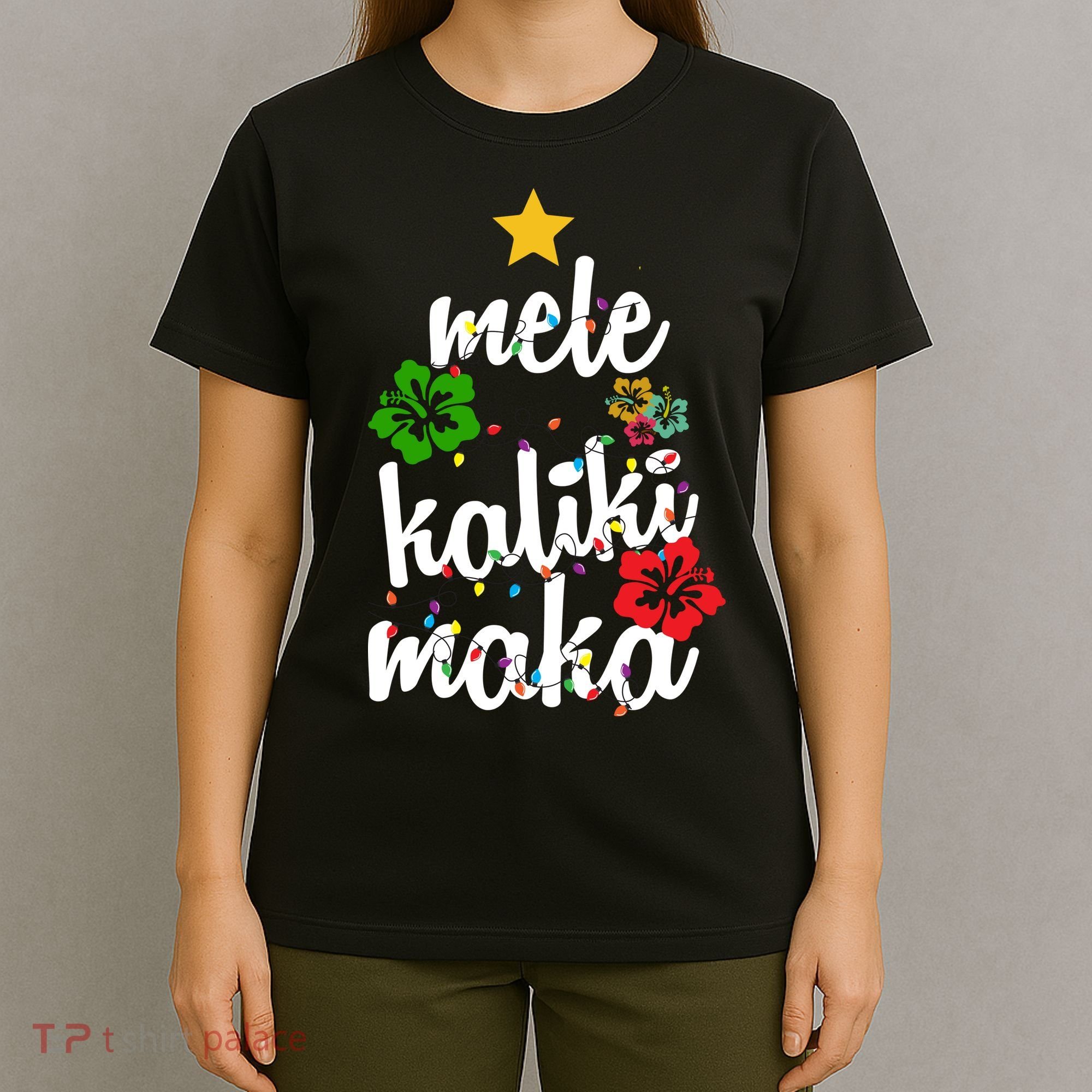 Mele Kalikimaka Festive Holiday T-Shirt