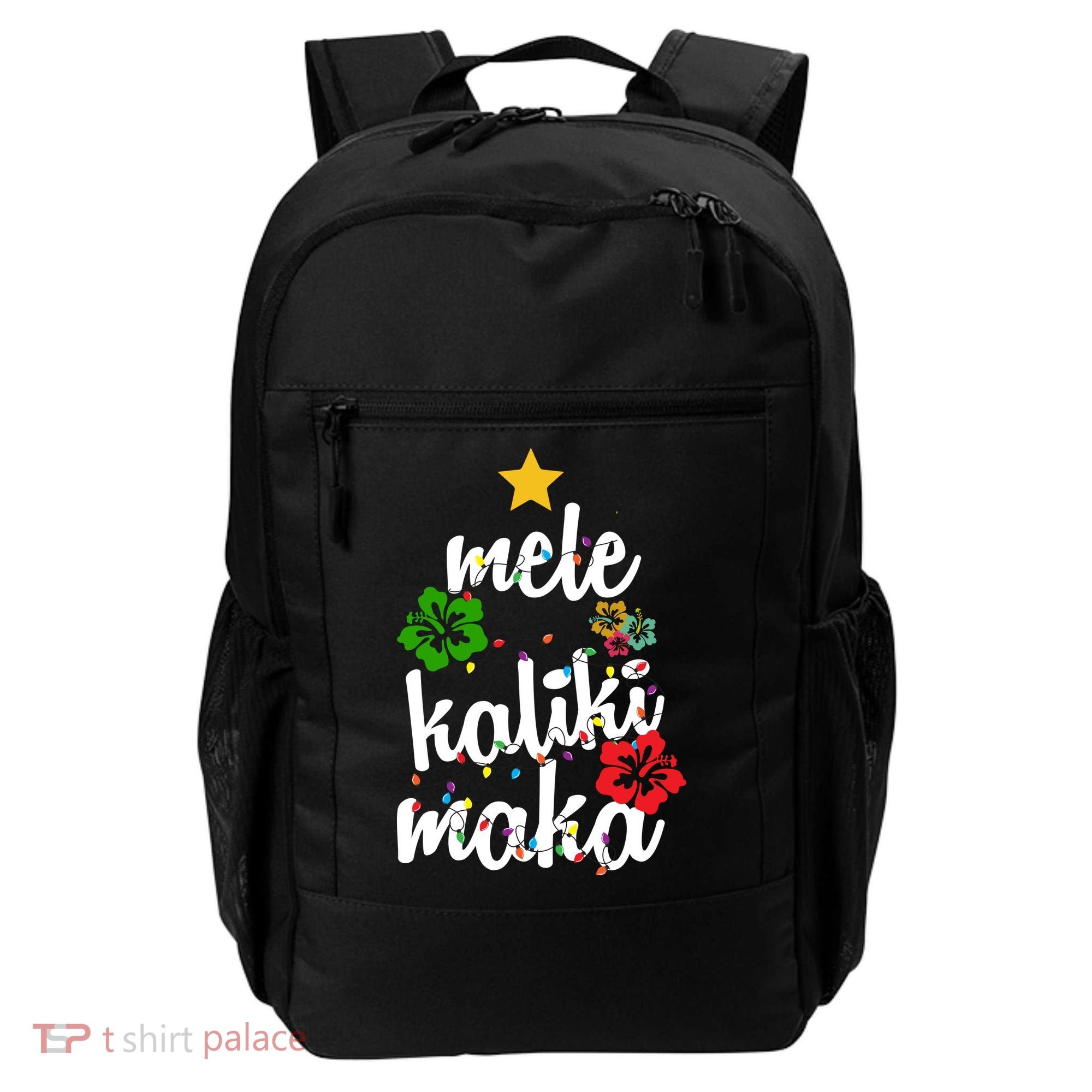 Mele Kalikimaka Festive Holiday Backpack